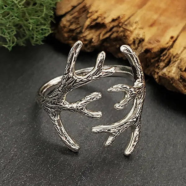 Antler Ring - Adjustable