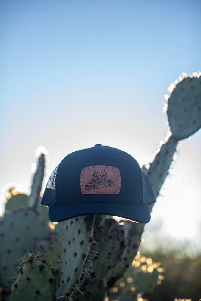 Black Whitetail Snapback