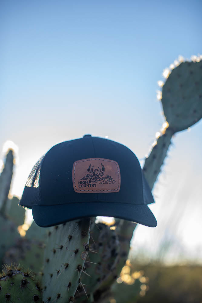 Black Whitetail Snapback