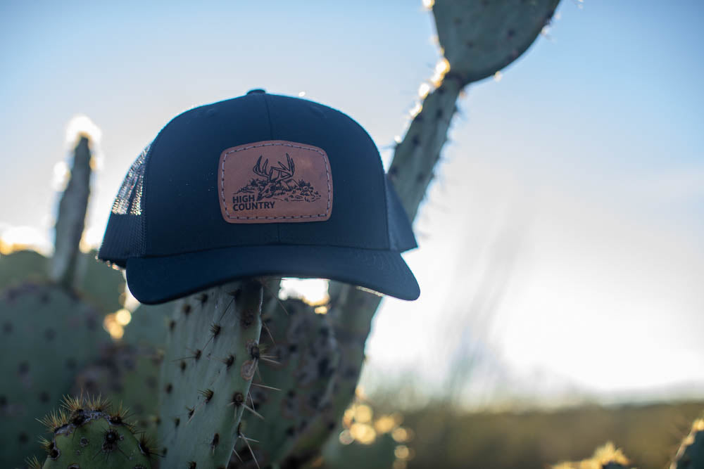 Black Whitetail Snapback
