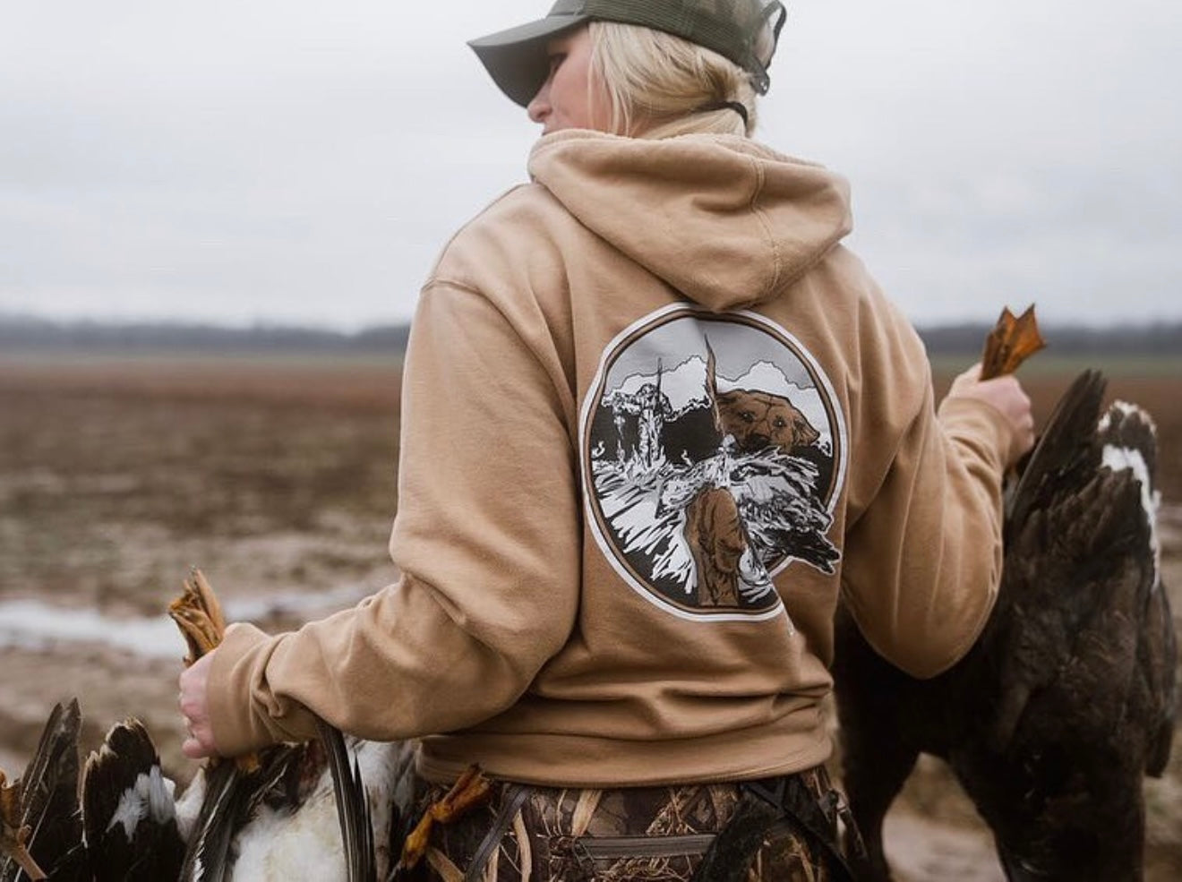Snow Goose Heavyweight Hoodie