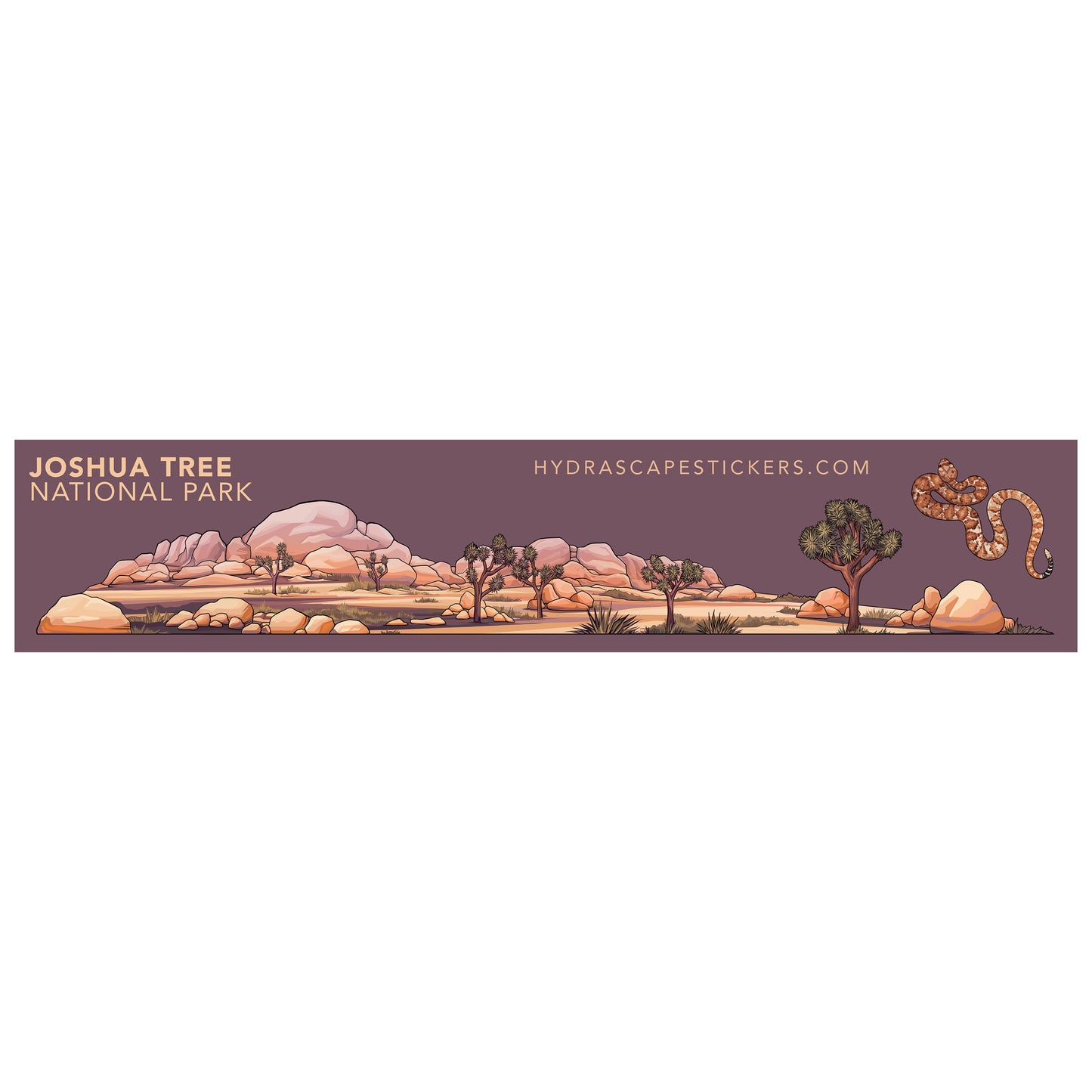 Joshua Tree Infinity Sticker