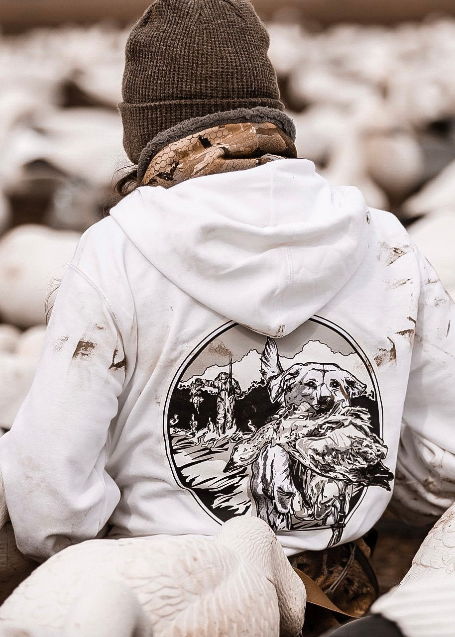 Snow Goose Heavyweight Hoodie