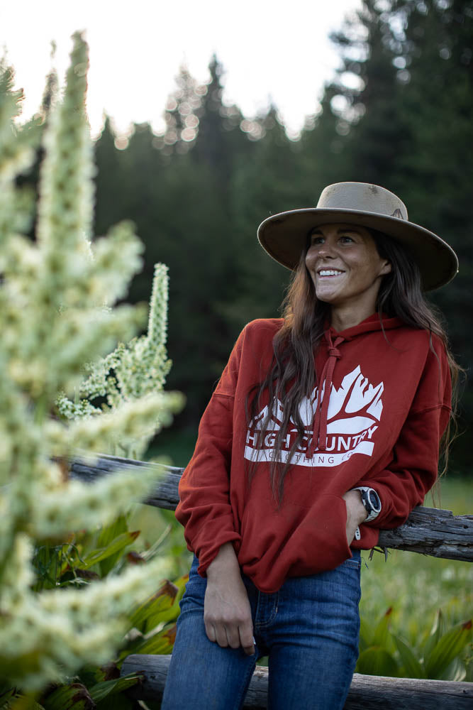OG Elk Shed Brick Hoodie